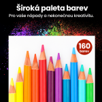 Marco Marco, 3300, Tribute Masters Collection, sada uměleckých pastelek, 160 ks