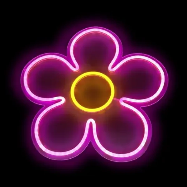 2Kids Toys LED NEON LIGHT lampička Květ (2D98104)