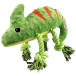 Dog Fantasy Hračka - Jungle chameleon pískací zelená 28 cm (454-13319)