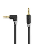 Nedis Stereo Audio kabel jack 3.5 mm (M) - jack 3.5 mm (M) 1.00 m černá (CABW22600AT10)