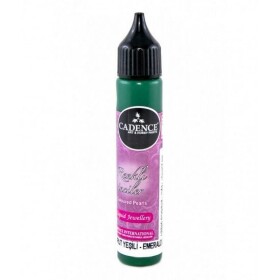 Tekuté perly Cadence Coloured Pearls, 25 ml - emerald green, zelené