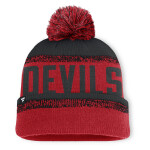 Fanatics Pánská zimní čepice New Jersey Devils NHL Thrive Cuffed Pom Beanie