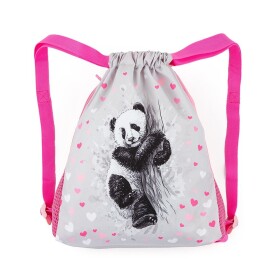 Bagmaster SÁČEK BETA 22 B školní na přezůvky / tělocvik - panda