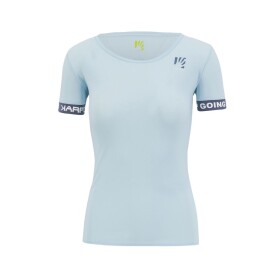 KARPOS Easyfrizz W T-Shirt, Aquamarine/Vintage Indigo velikost: L
