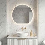 REA - Zrcadlo LED 70cm Fabio HOM-00909