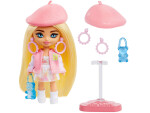 Mamido Stylová módní panenka Barbie Extra Mini Minis v baretu