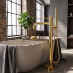 REA - Volně stojící baterie Lungo Diamond Gold REA-B2249