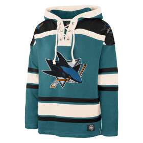 47 Brand Pánská Mikina San Jose Sharks ’47 Superior Lacer Hood Velikost: XXL