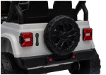 Mamido Elektrické autíčko Jeep Rubicon 24 V 2x200 W bílé