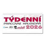 Stolní kalendář 2026 pracovní MIDI