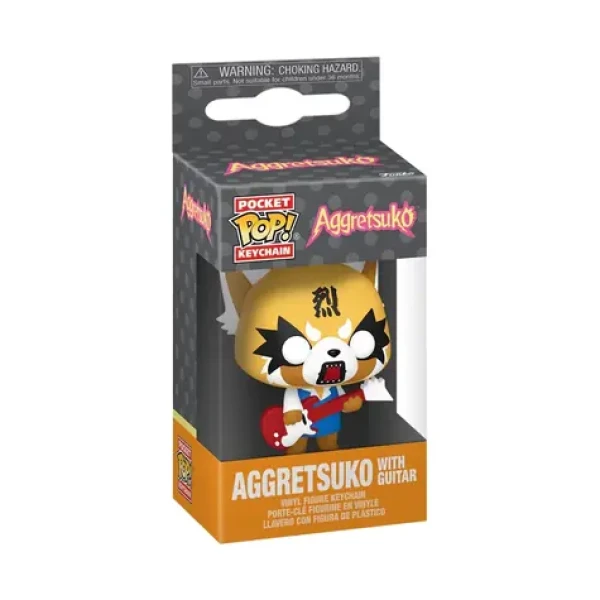 Funko POP! Klíčenka Aggretsuko Sanrio (Hello Kitty)