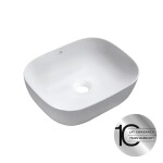 Laveo - Mogami - keramické umyvadlo na desku 50x40 VUM_6250
