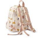 LIEWOOD Dětský batoh Andreas Cats and Dogs / Sandy 5,5 l, béžová barva, textil