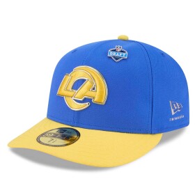 New Era Pánská kšiltovka Los Angeles Rams NFL 2026 Draft Pre-Curved 59FIFTY Fitted Velikost: 7 3/8