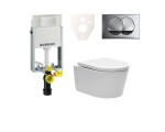 Cenově zvýhodněný závěsný WC set Geberit k zazdění + WC SAT Brevis SIKOGE1W71 SIKOGE1W71