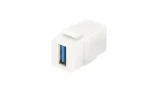 Digitus Keystone modul USB 3.0 A-A bílá / Redukce / samice/samice (DN-93404)