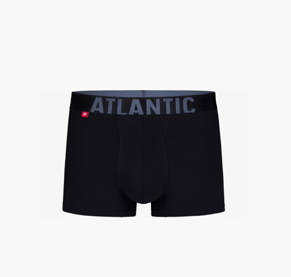 Pánské boxerky z Pima bavlny ATLANTIC - modré Velikost: L