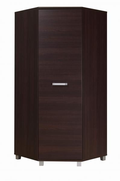 FRONTI Rohová šatní skříň MAXIMUS M34 kaštan wenge 6657