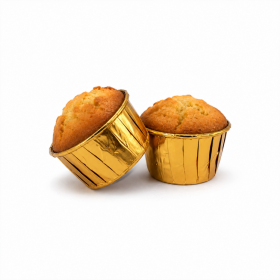 Cake Star Cake Star Alobalové pevné košíčky na muffiny zlaté (50 ks)