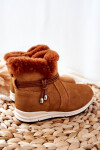 Children's Snow Boots With Fur Big Star BB374058BS Camel