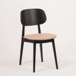 STIMA Jídelní židle BUNNY černá - látka STI-BUNNY-CERNA-LATKA