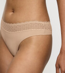 Dámské kalhotky Feel of Modal String 2P - YELLOW - sv. béžové 0026 - TRIUMPH YELLOW L