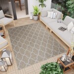 DumDekorace Koberec na terasu s krásným vzorem Šířka: 80 cm | Délka: 150 cm