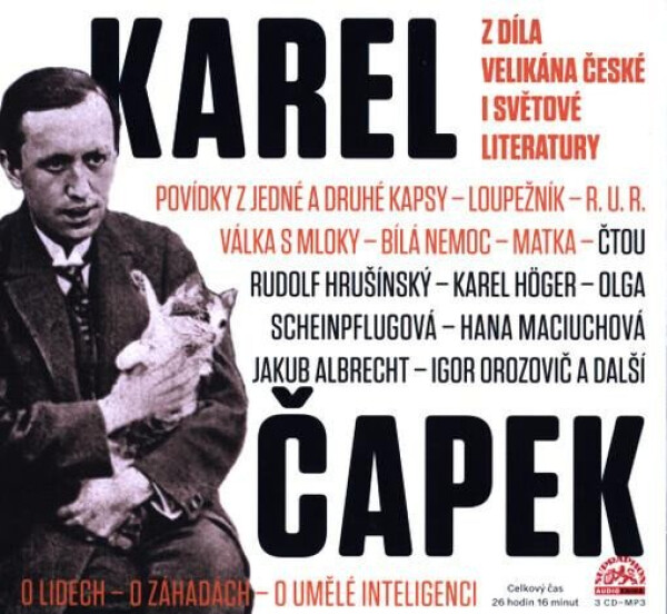 Karel Čapek díla velikána české světové literatury