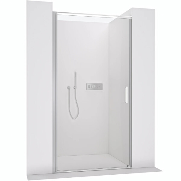 CERANO - Sprchové otočné dveře Porte L/P - 8 mm - chrom, transparentní sklo - 100x195 CER-413480