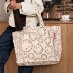 Taška přes rameno Reisenthel Softshopper Smiley® teddy chocolate