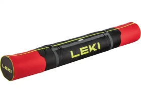 Leki Cross Country Ski Bag 2023/2024 - Leki Cross Country Ski Bag vak na lyže bright red/black/neon yellow vel. 210 cm