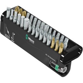 Wera BC Universal/30 Bit-Check 05056440001 sada bitů, 30dílná, plochý, křížový PH, křížový PZ, inbus, TORX, TORX BO, 1/4 (6,3 mm)