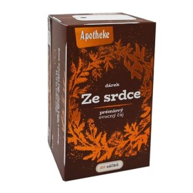 Apotheke Dárkový čaj Ze srdce 20x2g