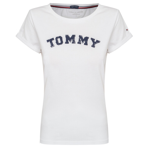 Dámské Tričko s krátkým rukávem UW0UW01315 - Tommy Hilfiger XS