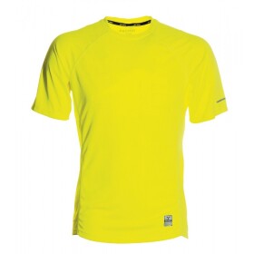 Triko RUNNING DRY-TECH žlutá fluo PAYPER pánské sportovní