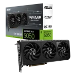 ASUS PRIME GeForce RTX 5050 OC 8GB / 2707MHz / 8GB GDDR6 / 128-bit / 1x HDMI + 3x DP / 550W (8) (90YV0N70-M0NA00)