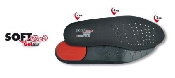 Stélka Cofra SOFT-BED GEL plus Velikost boty: 46, pracovní vložky