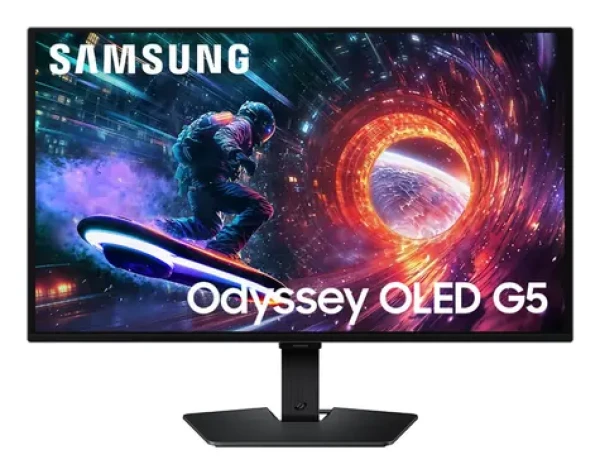 27" Samsung G50F černá / Monitor / OLED / 2560x1440 / 16:9 / 0.03ms / 180Hz / 1000000:1 / 200cd/m2 / HDMI + DP / VESA (LS27FG502SUXEN)