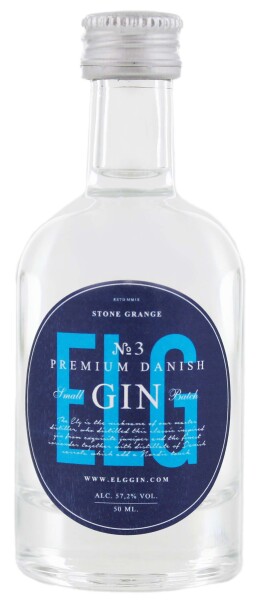 Elg No. 3 Navy Strength Gin 57,2% 0,05 l (holá lahev)