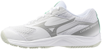 Mizuno Cyclone Speed 5 Jr. White/Black/Frozen Emerald - Sálová obuv Mizuno CYCLONE SPEED 5 Jr. V1GD251121 Velikost obuvi v EU: 38,5