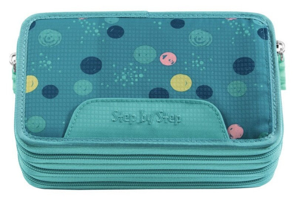 Vybavený třípatrový penál XXL Turtle Josie