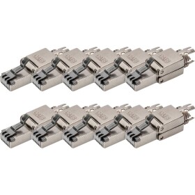 Digitus DN-93619-24 RJ45 vestavný modul Keystone CAT 5e, CAT 6, CAT 6A, CAT 6a (surový kabel CAT 7)