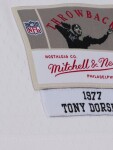 Mitchell & Ness Pánský dres Dallas Cowboys NFL Tony Dorsett #33 1977 Legacy Throwback Velikost: S