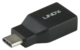 Lindy USB-C - USB-A černá / Adaptér / USB 3.2 (41899)