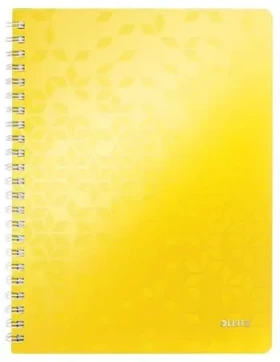 Leitz WOW Blok A4 PP linka žlutá