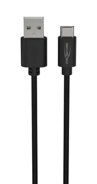 Ansmann Datový a nabíjecí kabel USB-A - USB-C / Datový kabel / 100 cm (1700-0130)