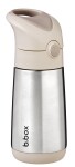 B.box Termoska na pití s brčkem 350 ml béžová - Latte