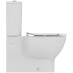 IDEAL STANDARD - Tesi WC kombi se sedátkem SoftClose, vario odpad, spodní napouštění, AquaBlade, bílá T371701