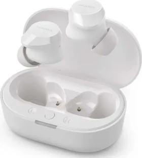Philips TAT1209WT/00 bílá / Bezdrátová sluchátka / mikrofon / Bluetooth 5.3 / IPX4 (TAT1209WT/00)