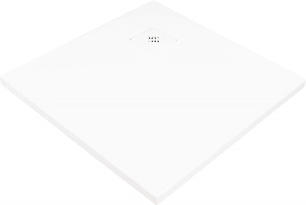 DEANTE - Silia white sprchová vanička - akrylát, čtverec, 90x90 cm KSKA00909B
